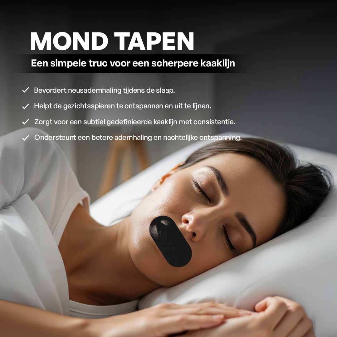 Mondtape - Zwart