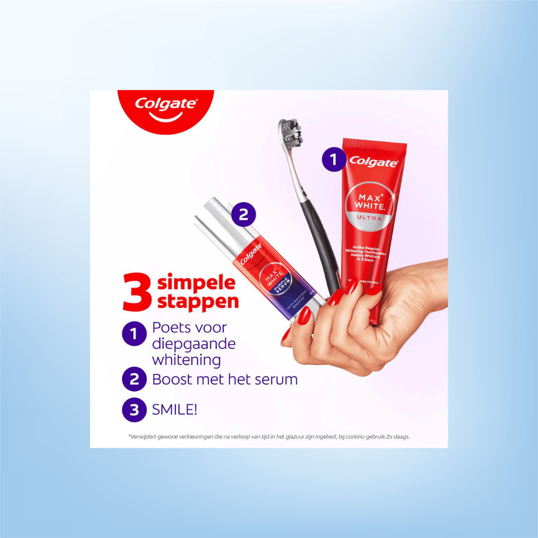 Purple Serum - Colgate Max White