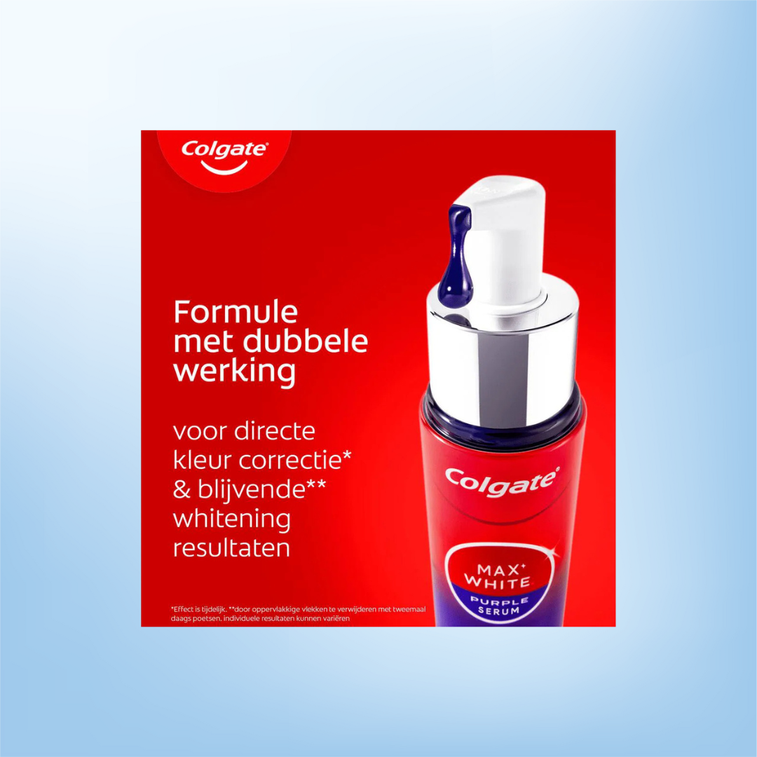 Purple Serum - Colgate Max White