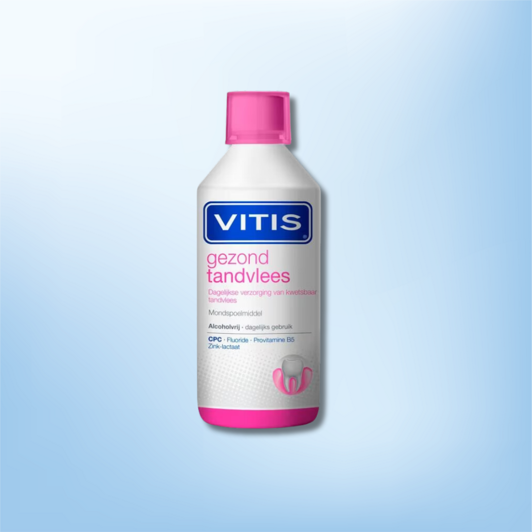 6x Vitis Gezond Tandvlees Mondspoelmiddel (500 ml)