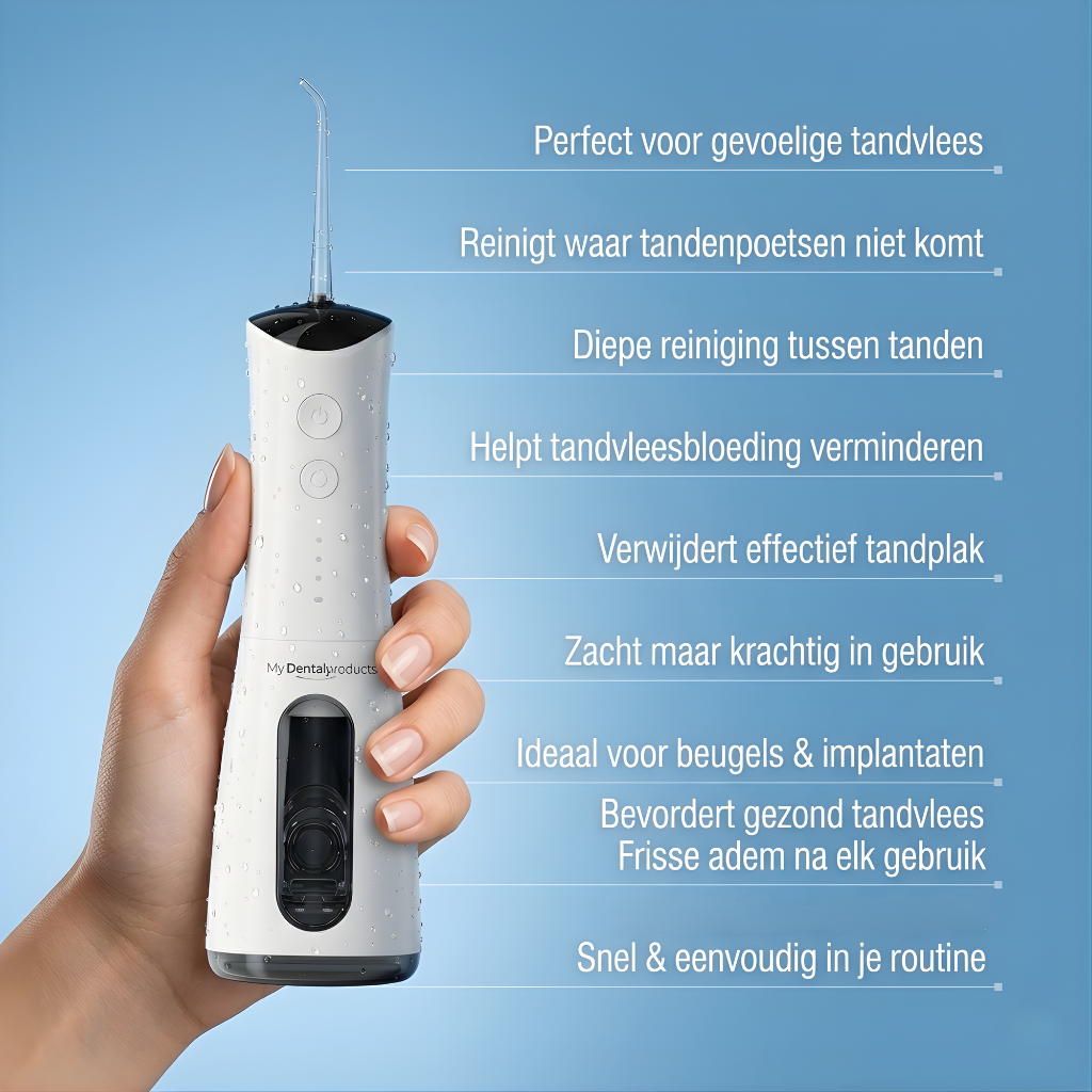 My Waterflosser | Sterker en gezond tandvlees