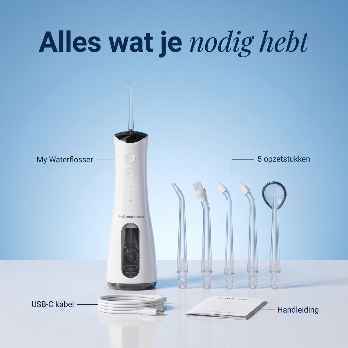 My Waterflosser | Sterker en gezond tandvlees