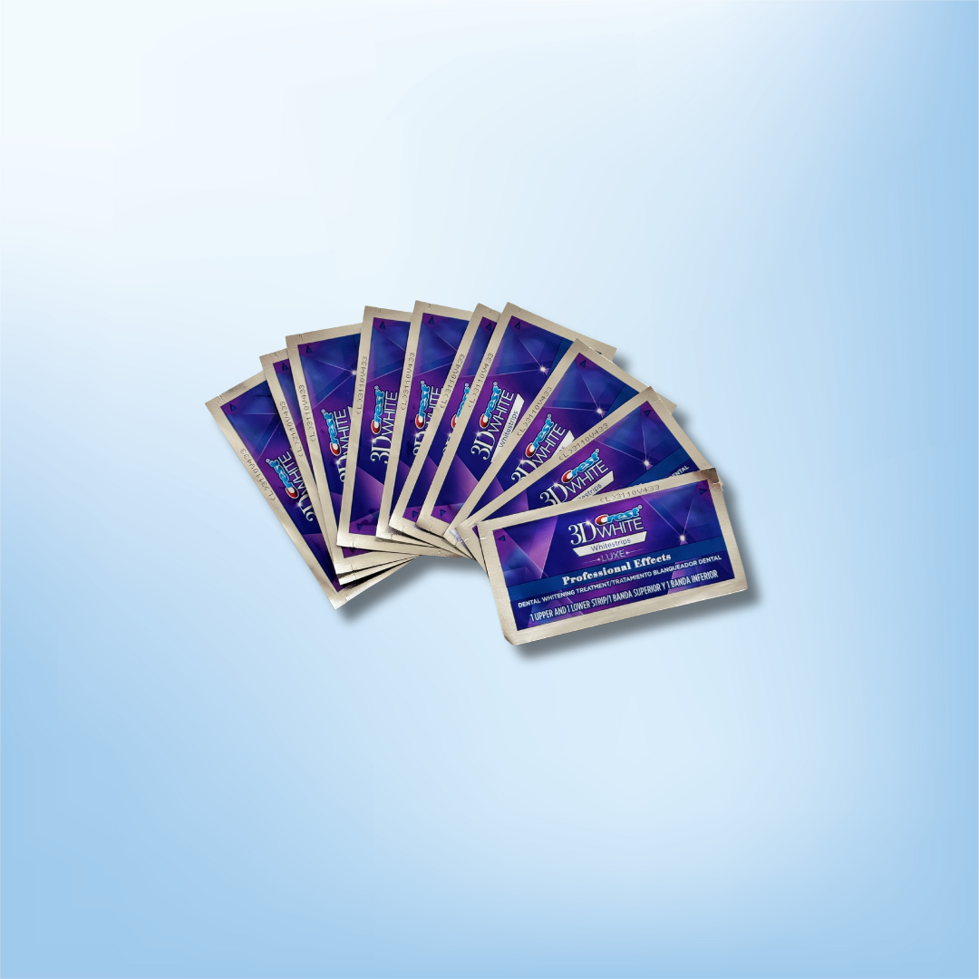 Crest 3D Whitening Strips Professional Effect Luxe