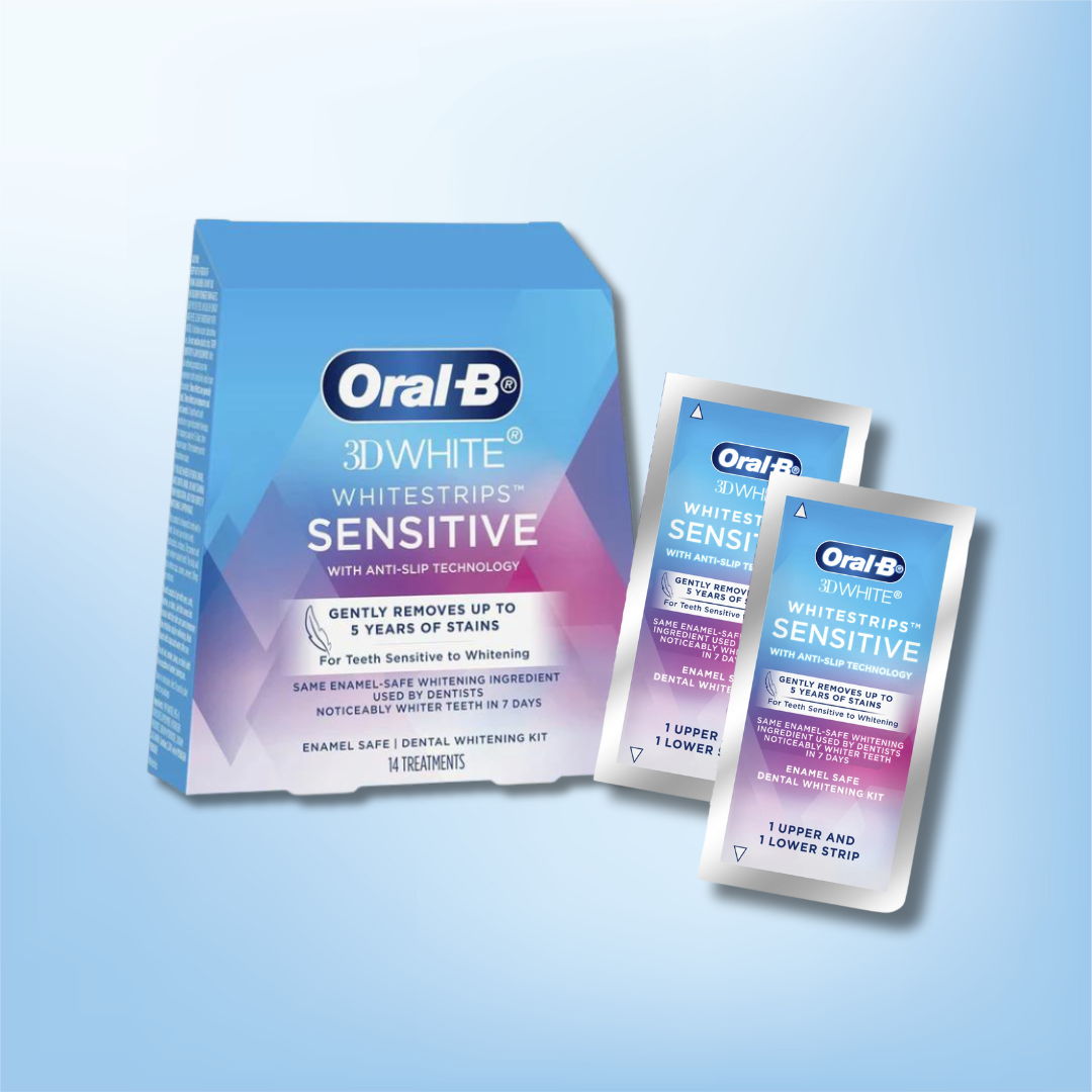 Oral-B 3D White Whitening Strips Sensitive