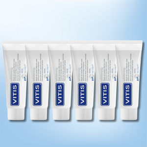 6x Vitis Whitening Tandpasta- 75ml