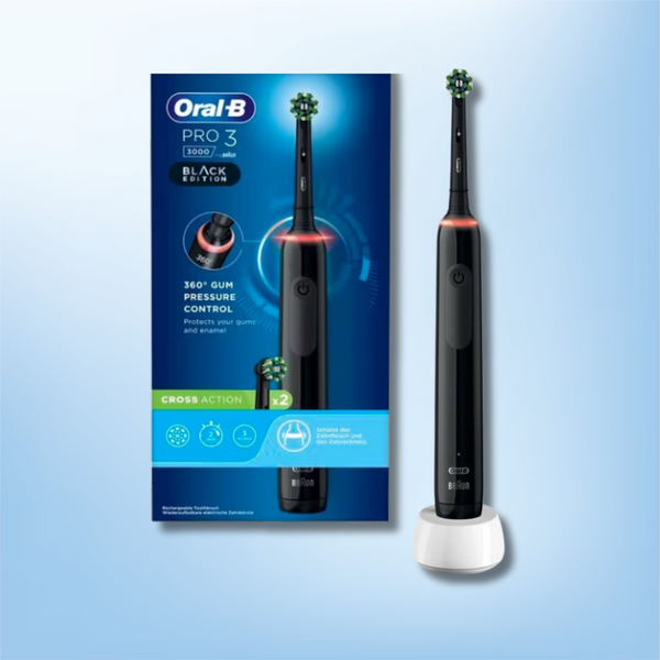 Oral-B PRO 3 3000 Zwart Cross Action -Elektrische Tandenborstel