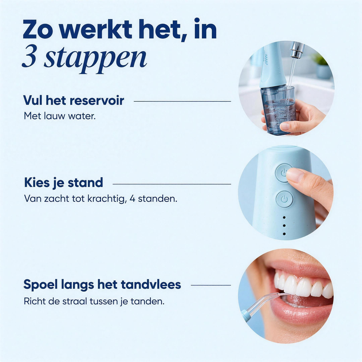 My Waterflosser | Sterker en gezond tandvlees