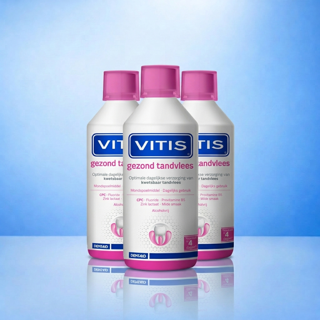 Vitis Gezond Tandvlees Mondspoelmiddel (500 ml)