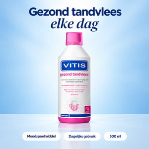 Vitis Gezond Tandvlees Mondspoelmiddel (500 ml)
