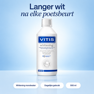 Vitis Whitening Mondspoelmiddel- 500 ml