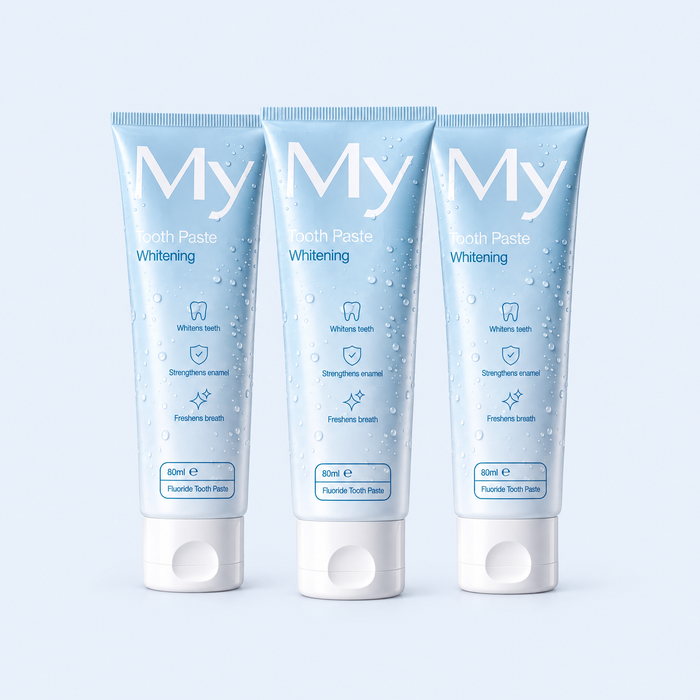 3x My Whitening Tandpasta Fresh Mint - 80ml