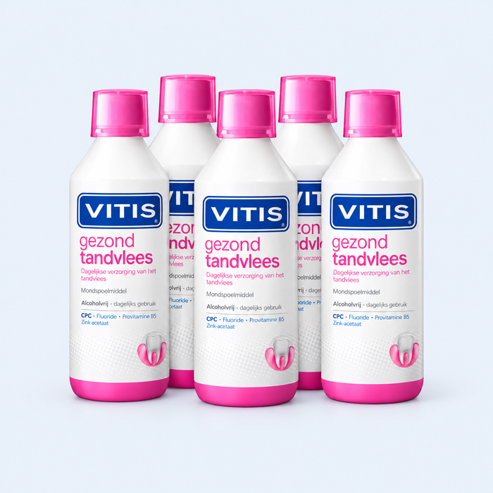 6x Vitis Gezond Tandvlees Mondspoelmiddel (500 ml)