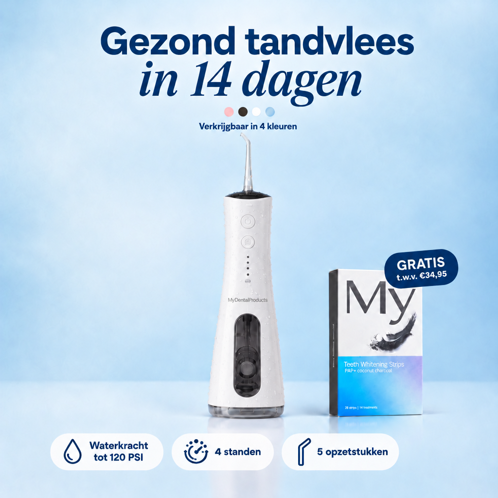My Waterflosser wit - Gezond tandvlees in 14 dagen